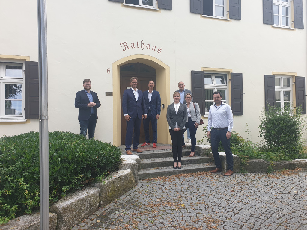 Treffen mit Bürgermeister Reicherzer in Wittislingen
