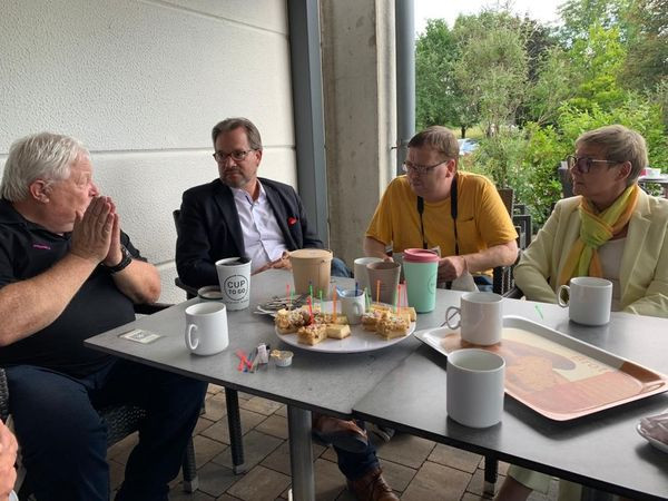 Besuch der Bäckerei Schlereth in Knetzgau, Foto: Sabine Dittmar