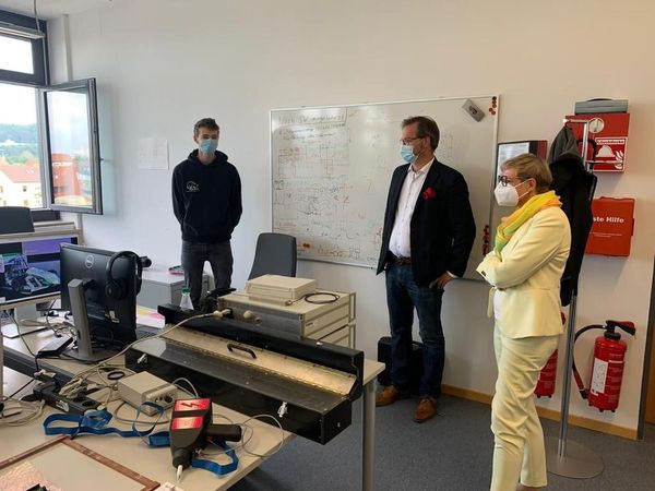 Besuch des TTZ in Bad Neustadt, Foto: Sabine Dittmar
