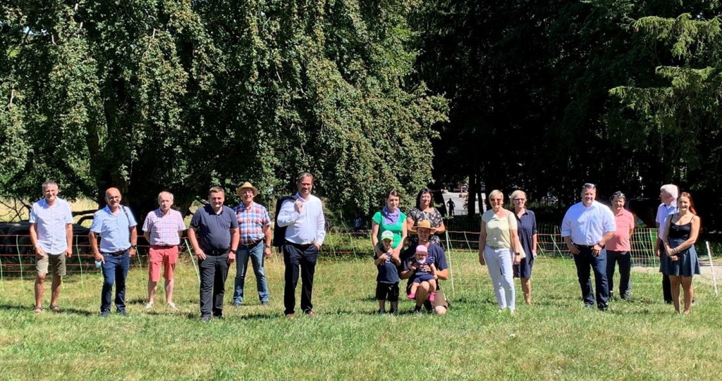 Foto Besuch Rhön