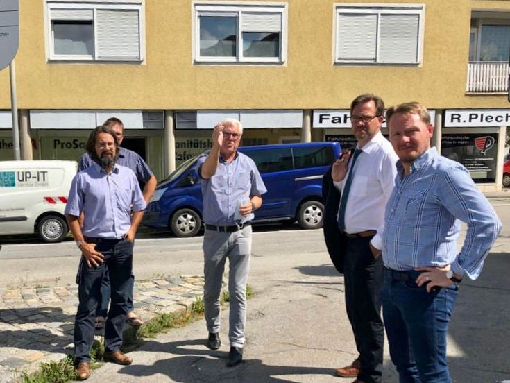 Besuch in Fürstenzell bei Bürgermeister Manfred Hammer