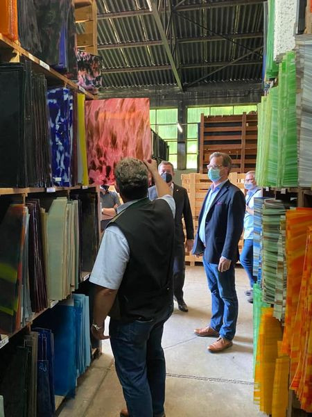 Besuch der Glashütte Lamberts