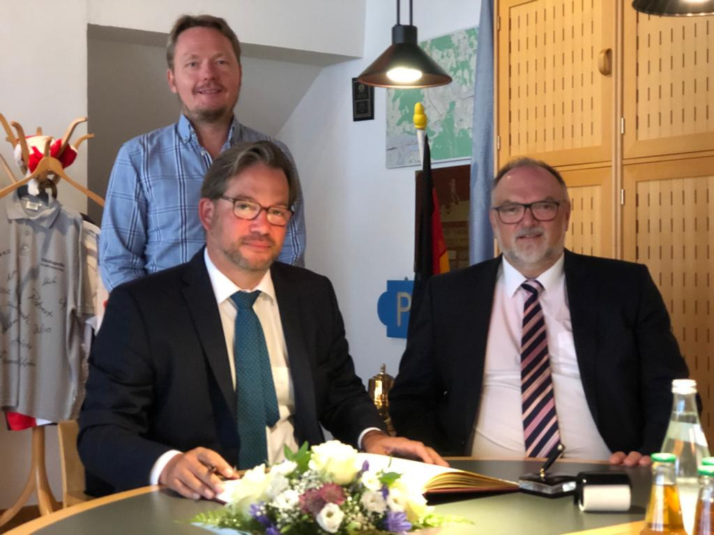 Besuch in Passau bei Oberbürgermeister Jürgen Dupper