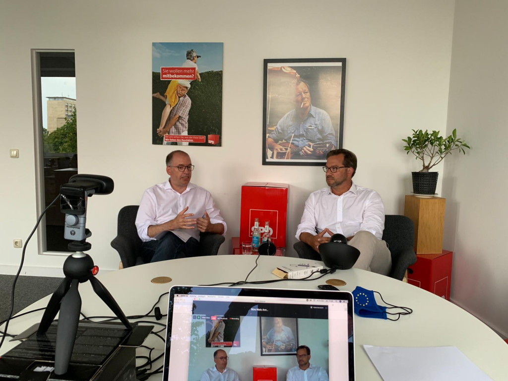 Mit Niels Annen - Live-Diskussion Kohle HH 2020