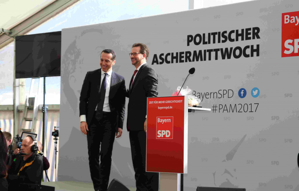 Christian Kern in Vilshofen