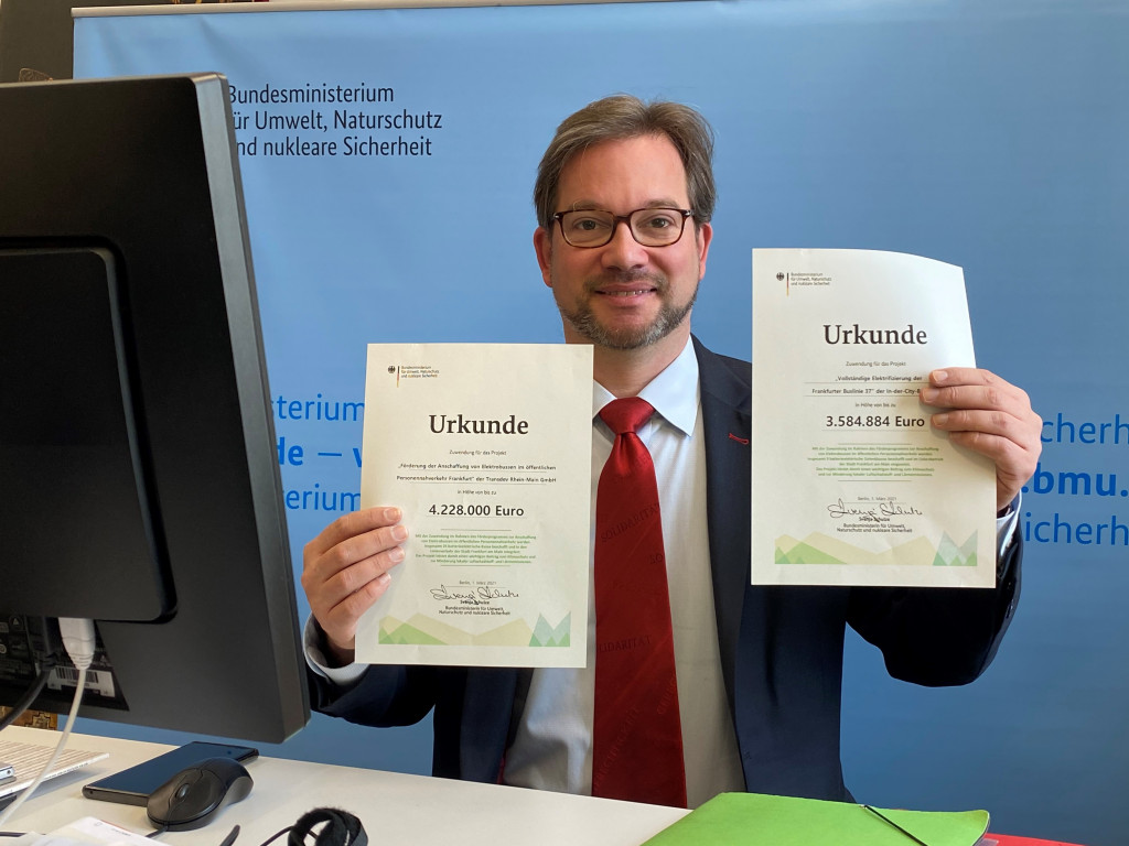 Digitale Übergabe Förderbescheide FFM